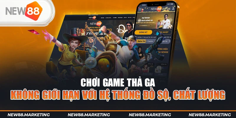 bet vnd new88 ở trò chơi nổ hũ có bao nhiêu sảnh game